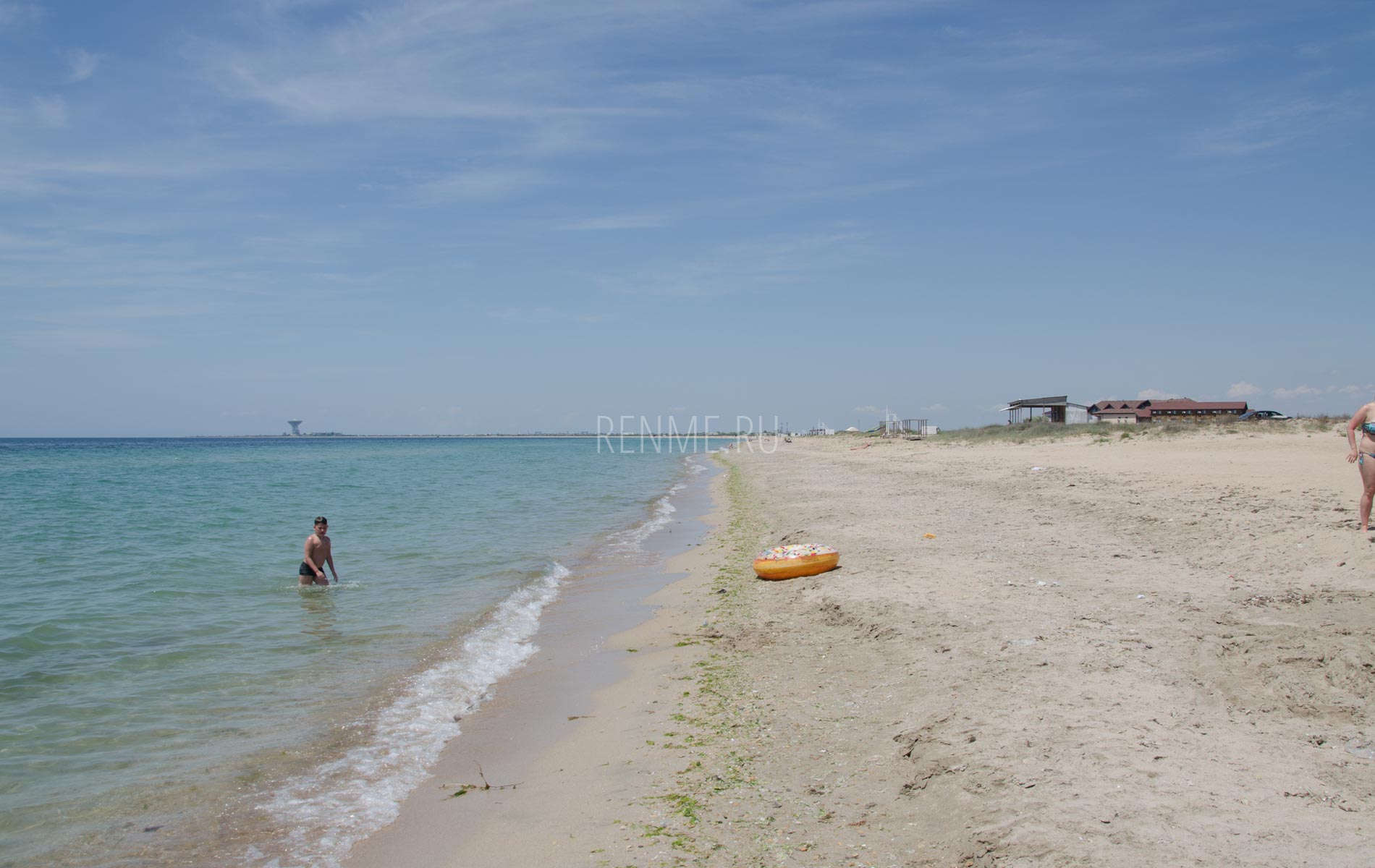 Самые песчаные пляжи Крыма. Фото Заозёрного