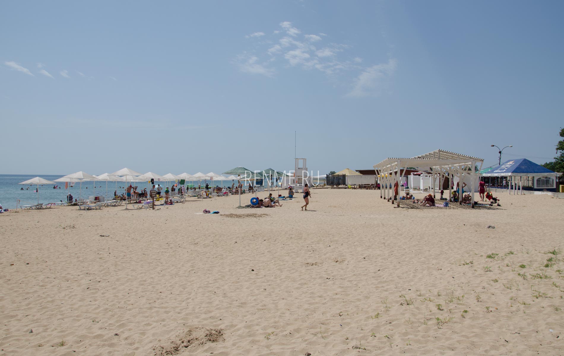 Пляж Барабулька летом 2020. Фото Заозёрного