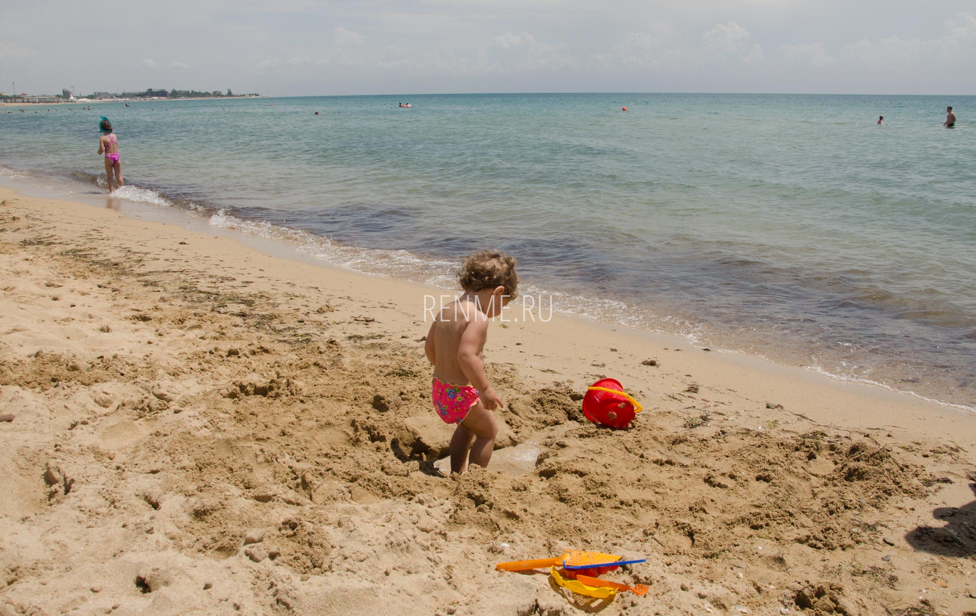 Идеальный песок для детей. Фото Заозёрного