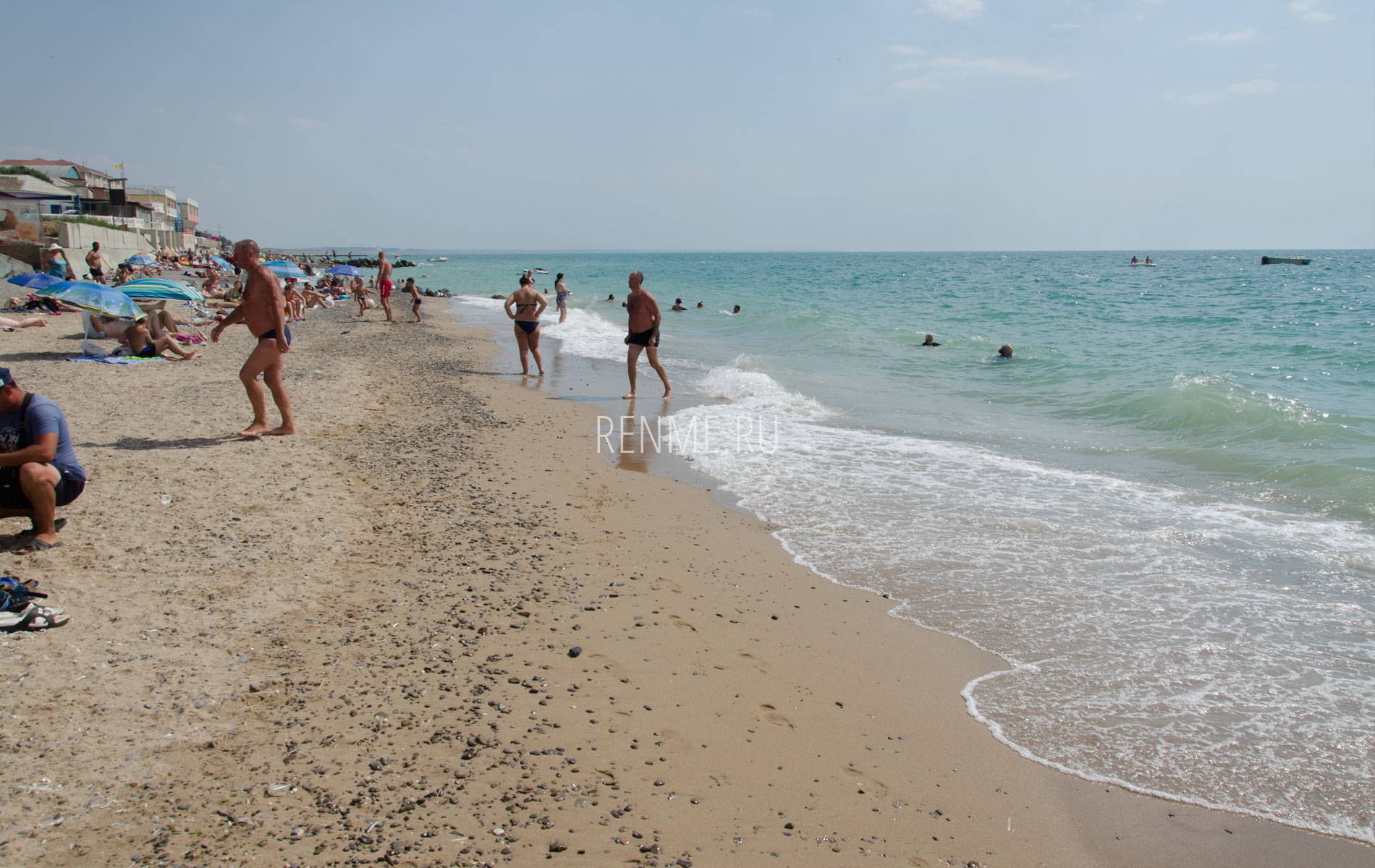 Песочный пляж "Ветеран". Фото Николаевки