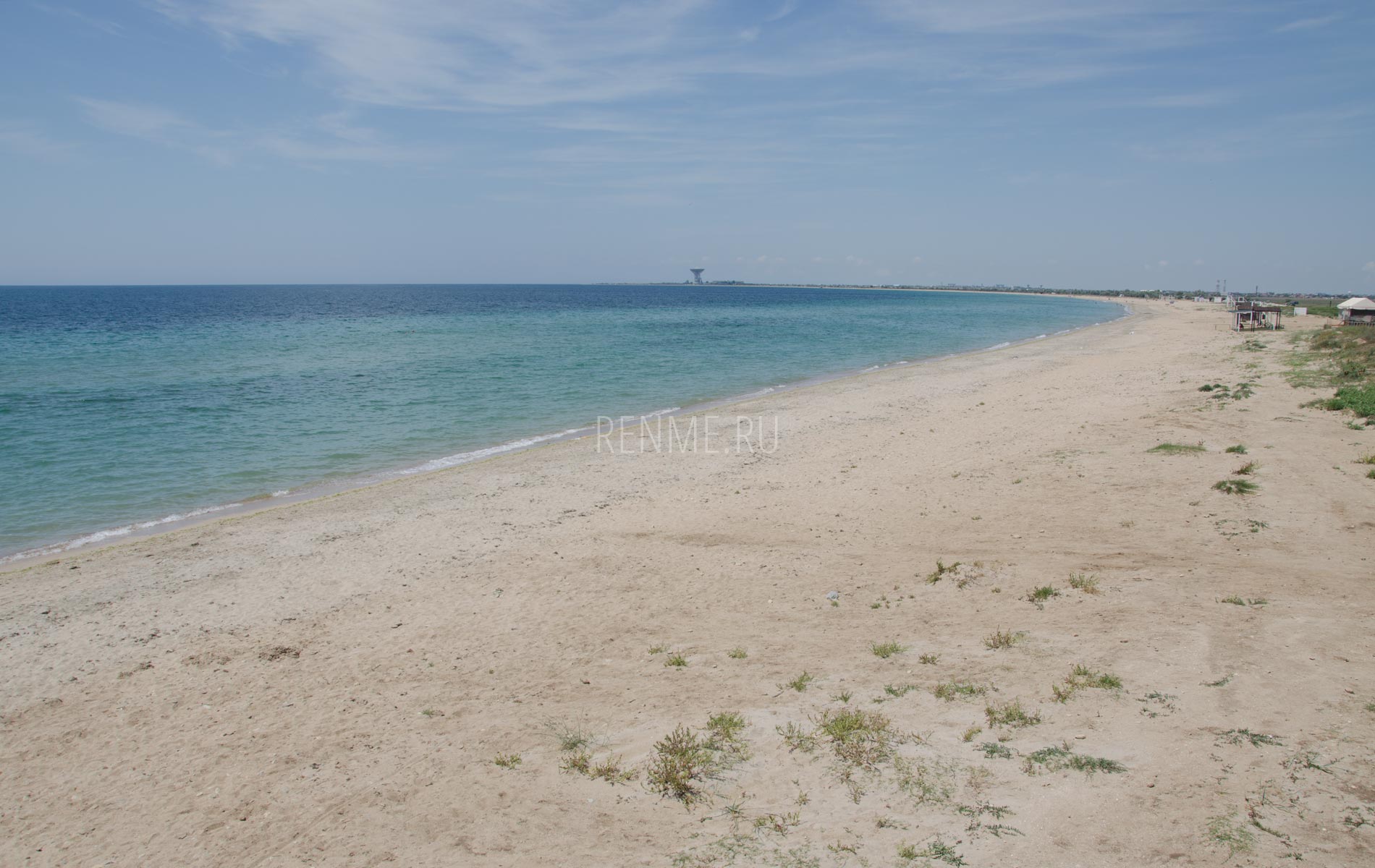 Песчаные пляжи на западе Крыма. Фото Заозёрного
