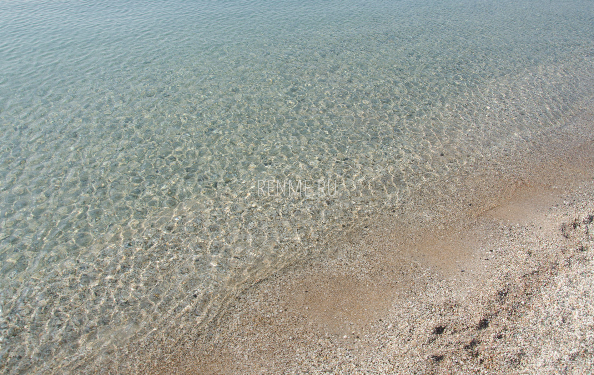 Евпаторийское море в октябре 2019. Фото Евпатории