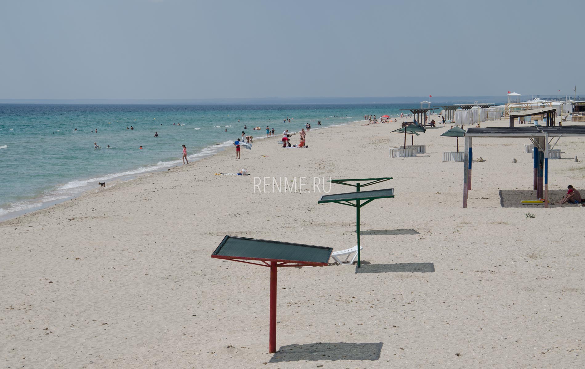 Оборудованные пляжи Крыма в июне 2020. Фото Штормового