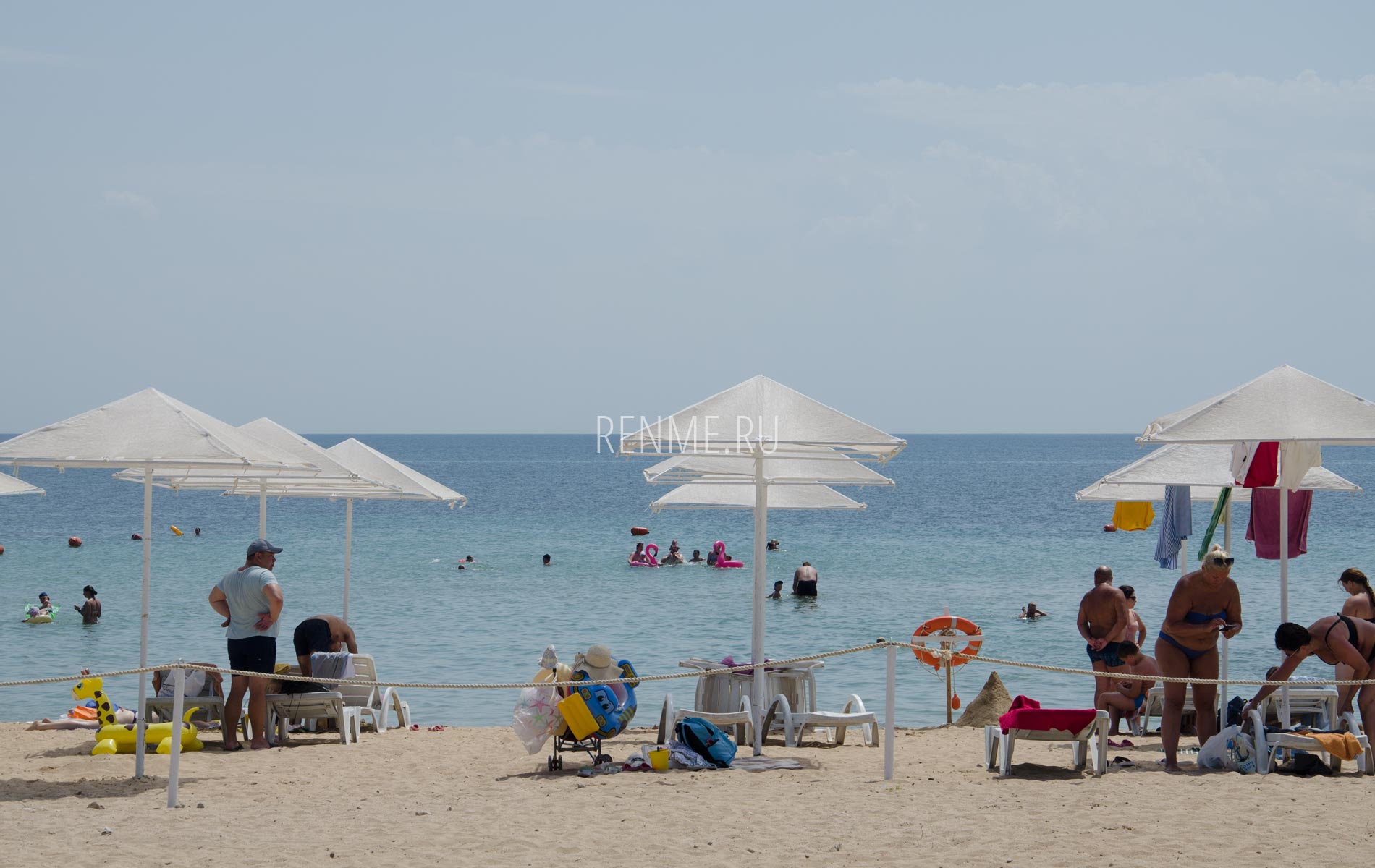 Пляж Барабулька в июне 2020. Фото Заозёрного