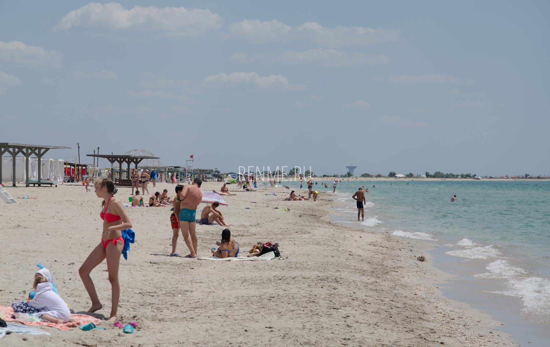 Крым там, где лучшие песчаные пляжи. Фото Штормового