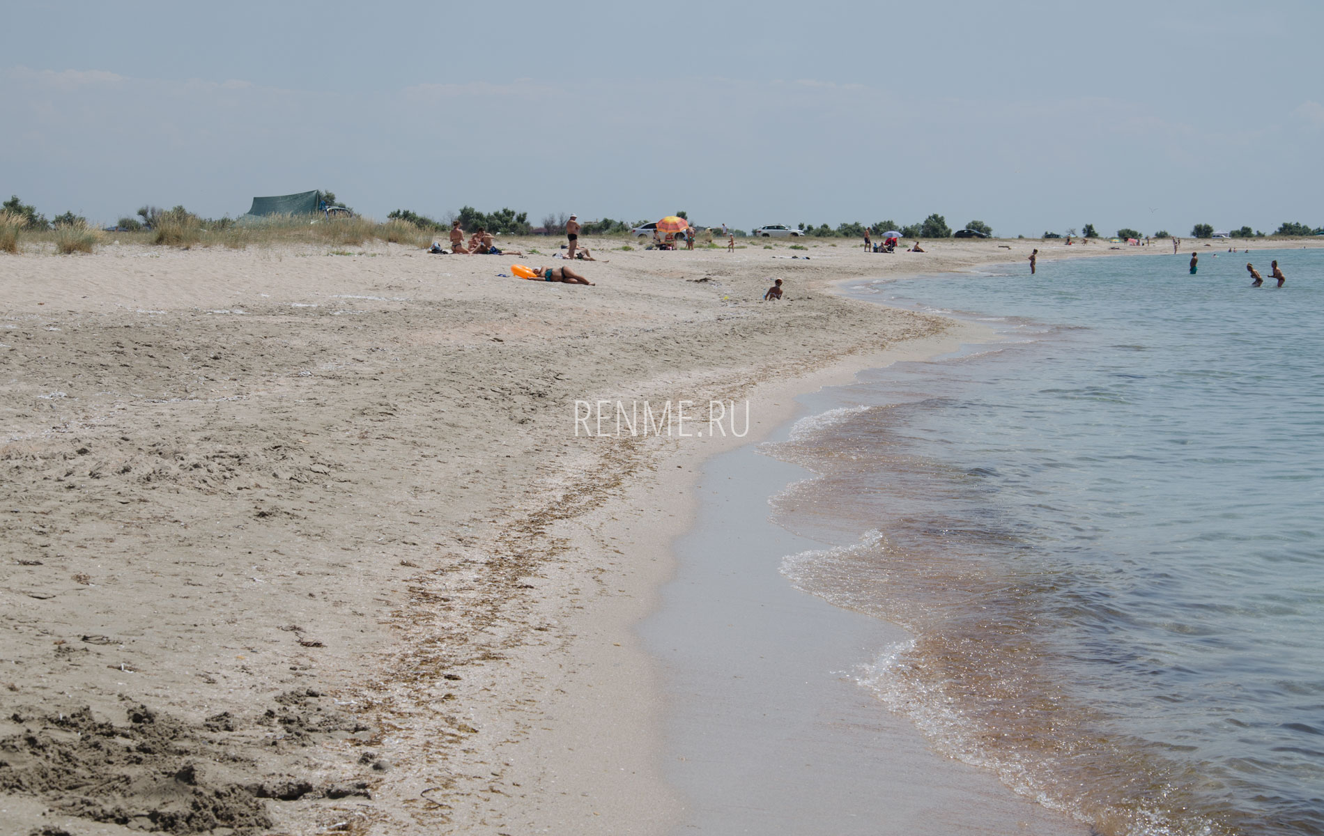 Пляж и море в Штормовом. Фото Штормового