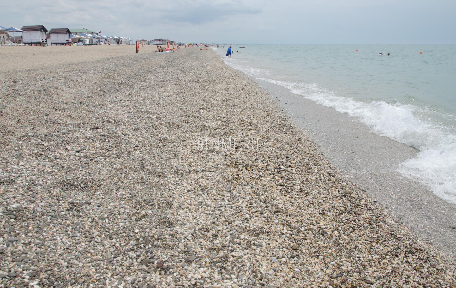 Пляжи Крыма где мало народу в июне. Фото Прибрежного