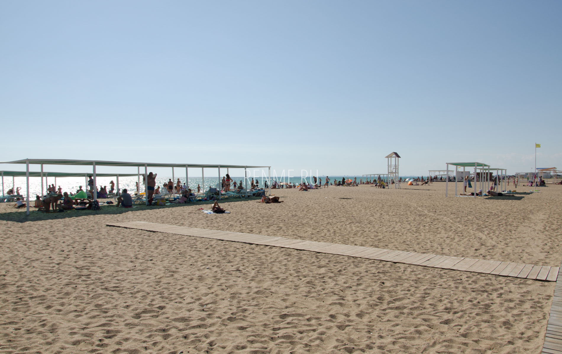Песчаный пляж Сак весной 2019. Фото Сак