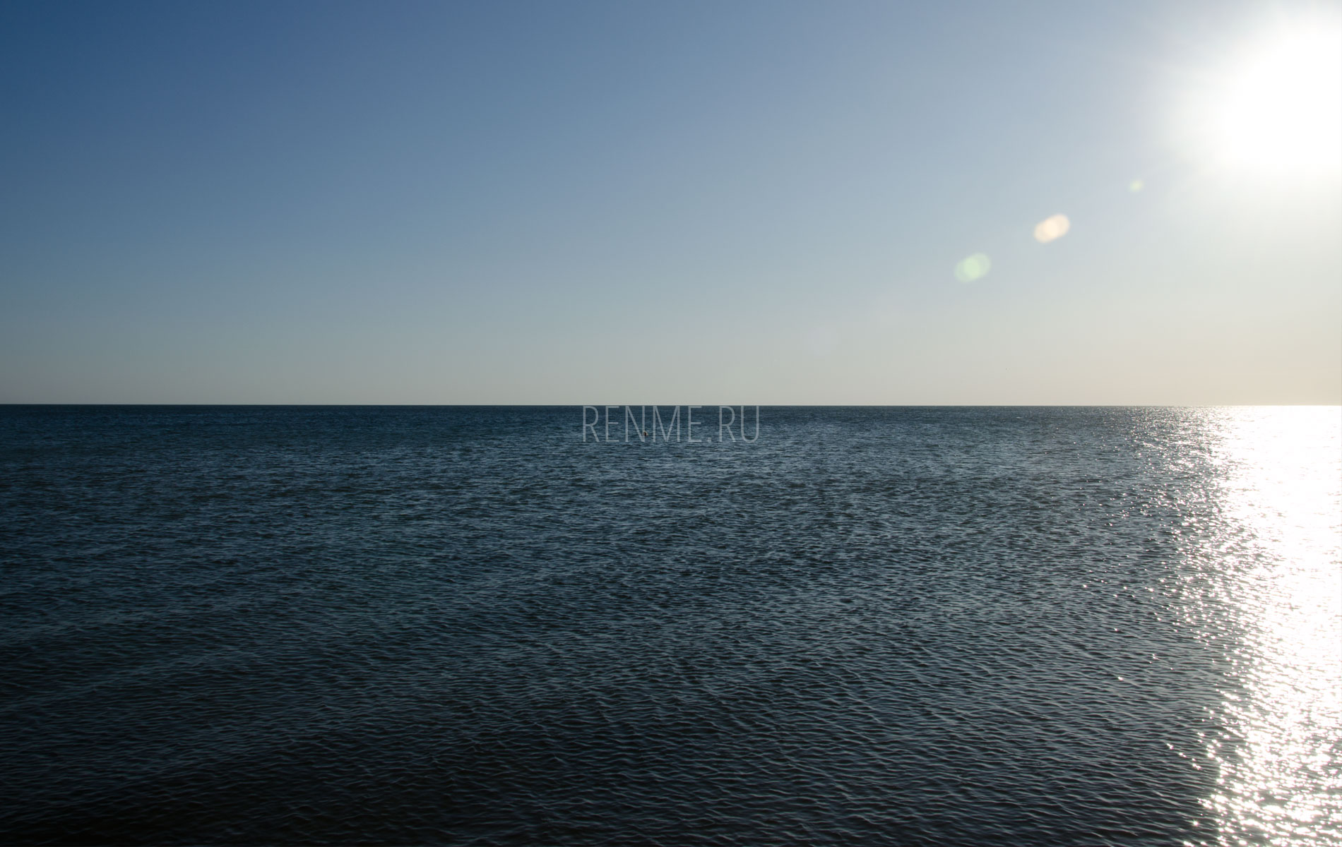 Черное море на закате. Фото Заозёрного